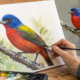 Bunting Painting