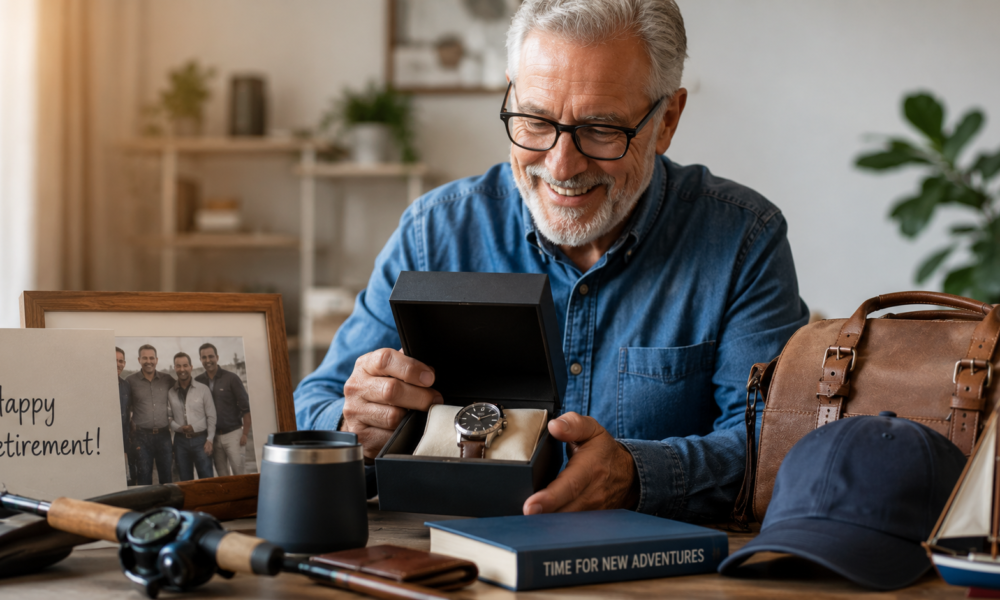 retirement gifts for men