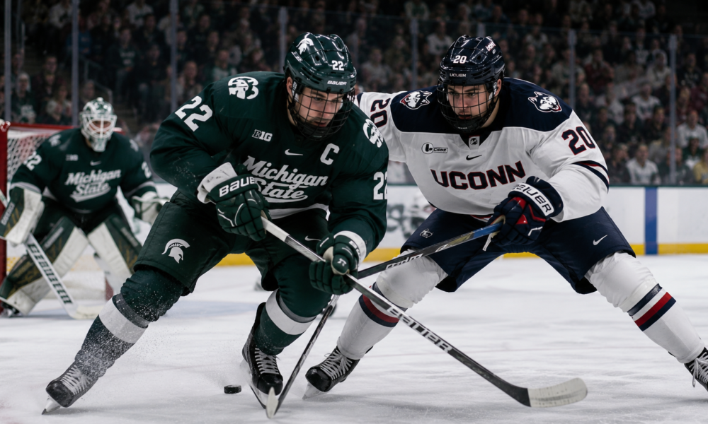 msu uconn hockey