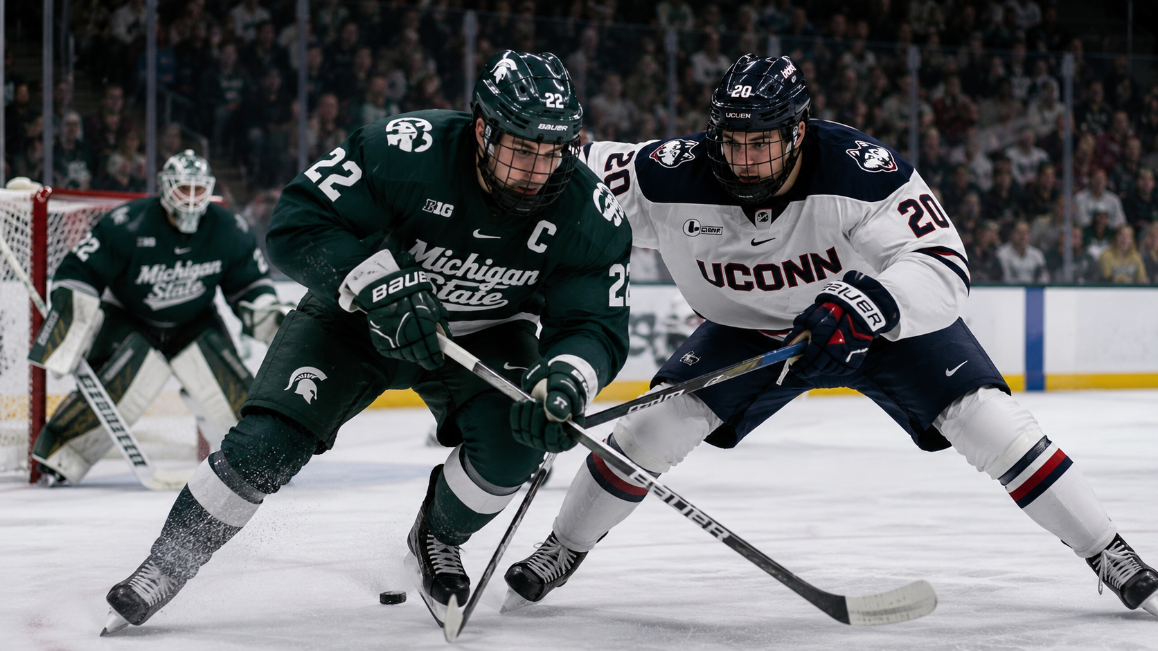 msu uconn hockey