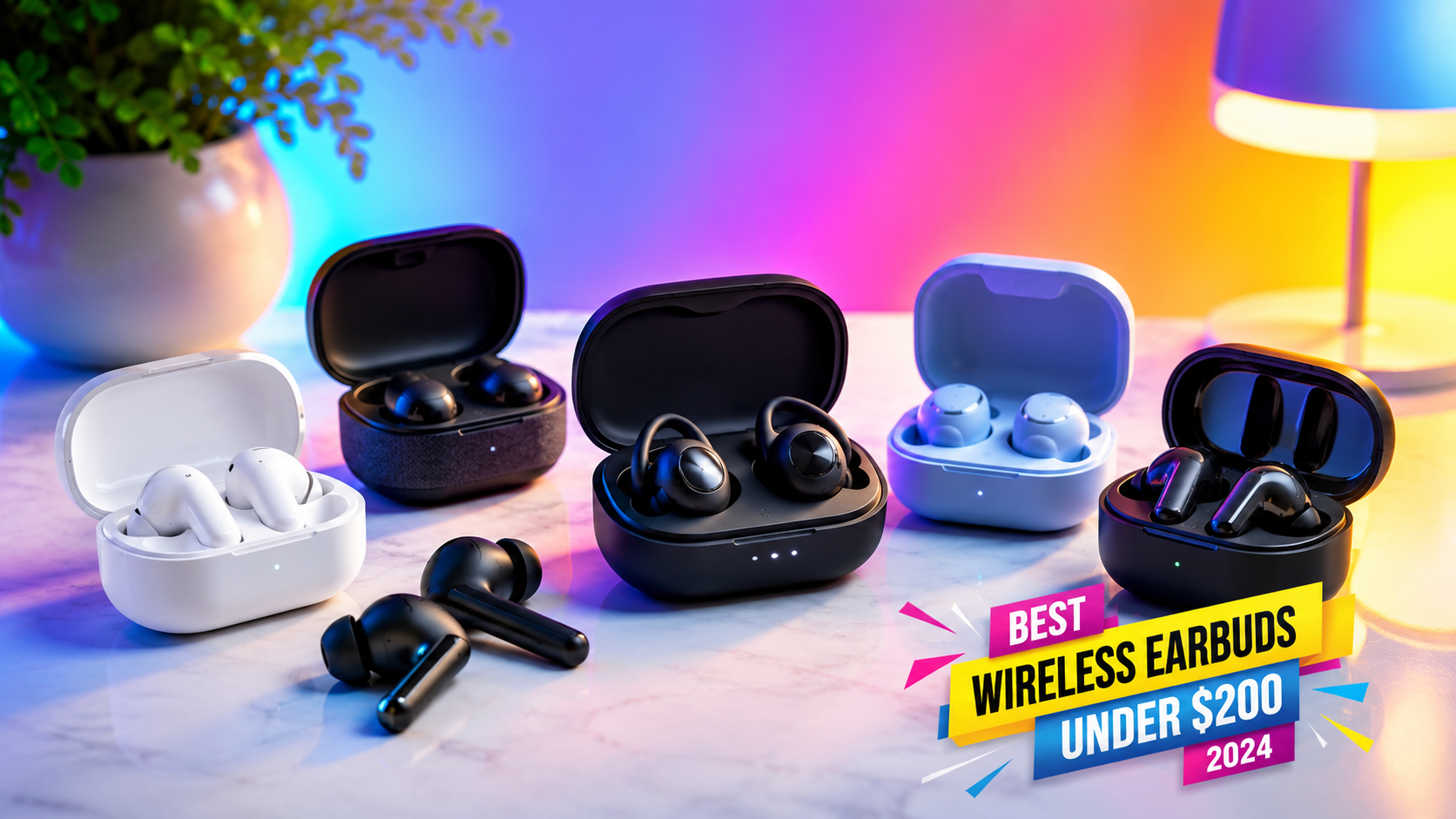 best wireless earbuds under 200 dollars 2024