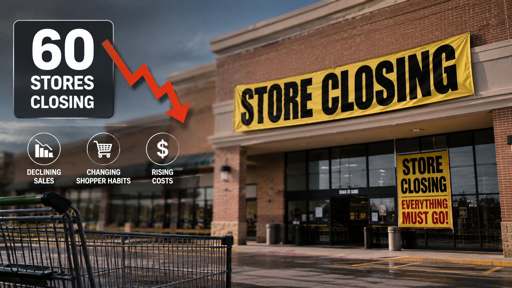 National Grocery Chain Closing 60 Stores