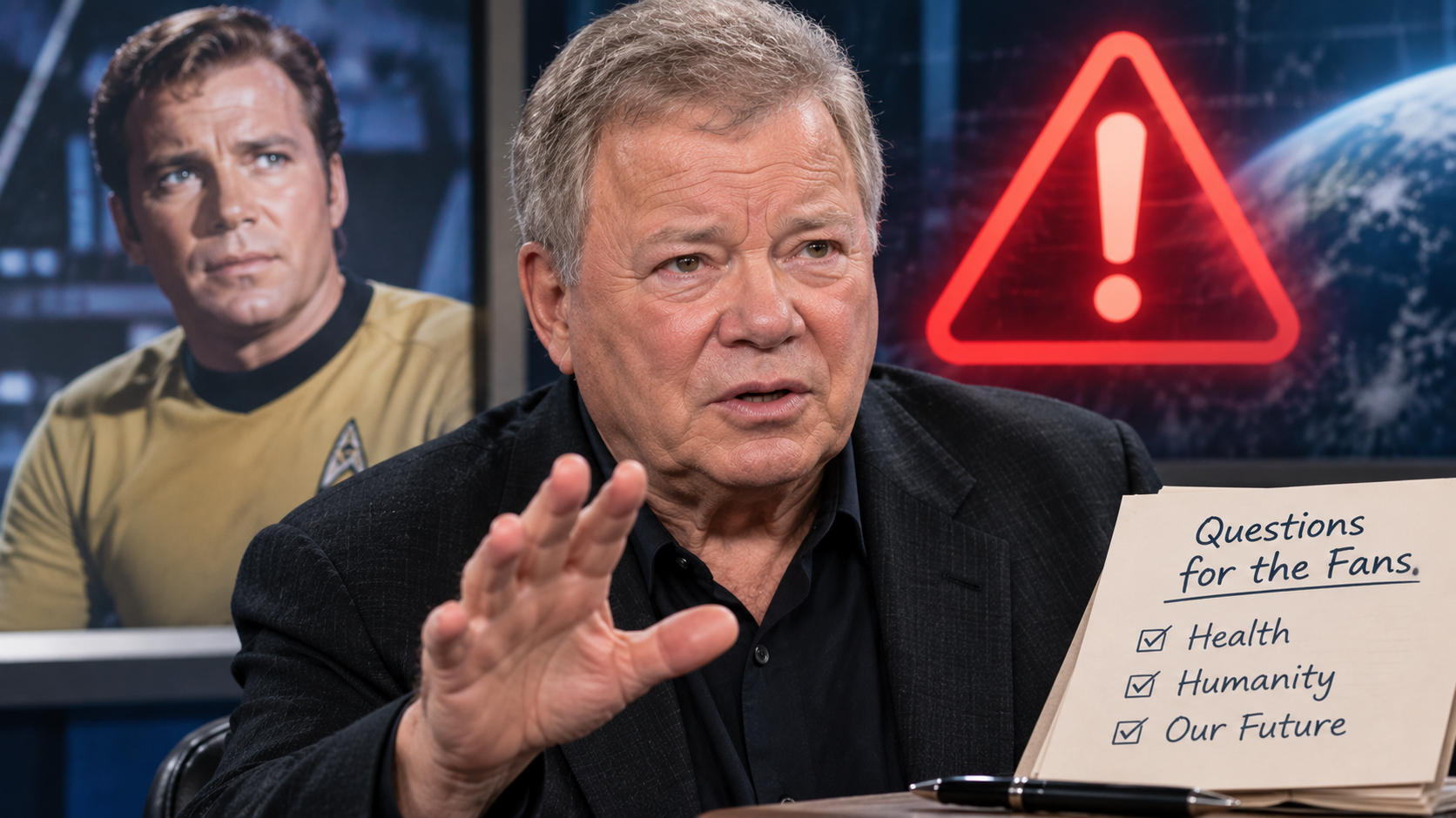 william shatner warning