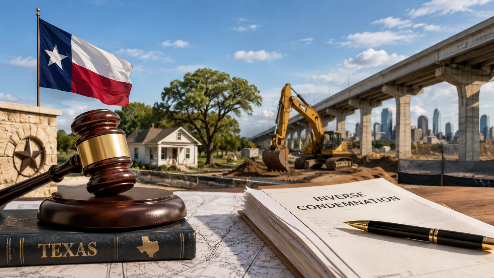 inverse condemnation claim in Texas